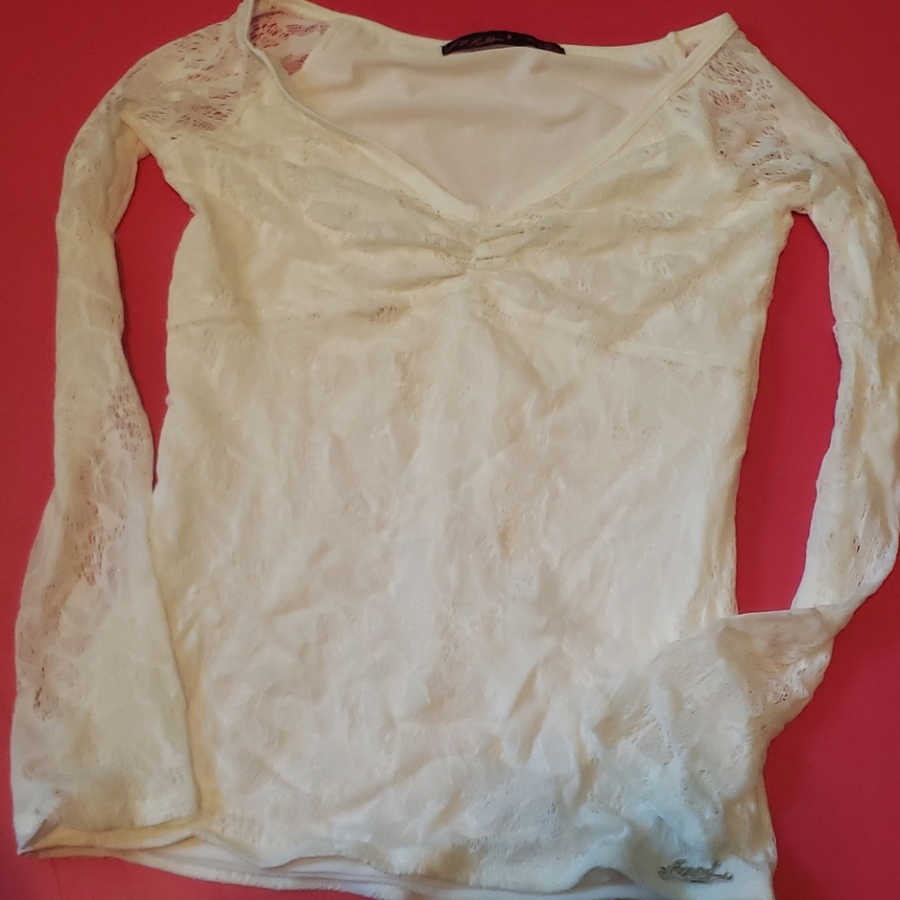 Lace Long Sleeve- Foxy